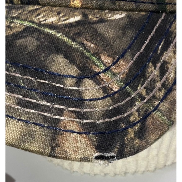 Mossy Oak Camo Baseball Cap Signatures Camouflage Hunting Hat Adjustable Strap - Picture 4 of 8